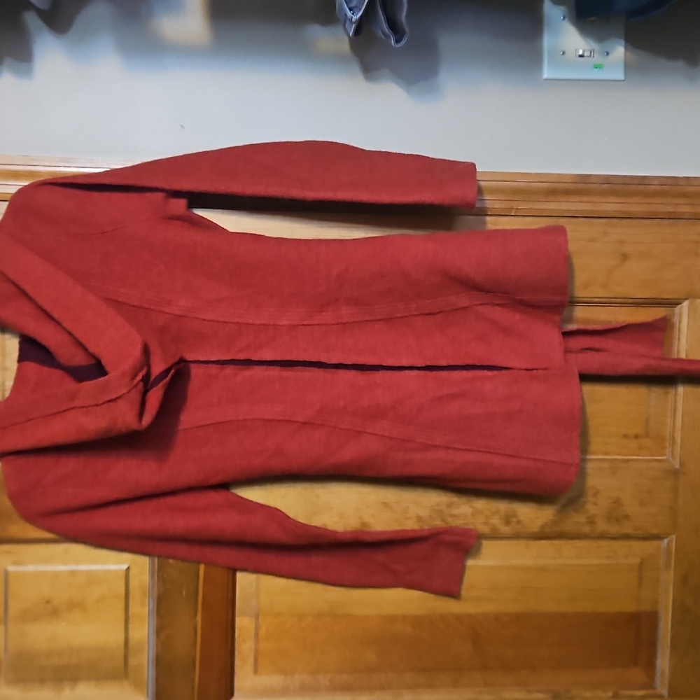 Anthropologie Rosie Neira Wool Belted Hooded Cardigan Sweater - Picture 7 of 12